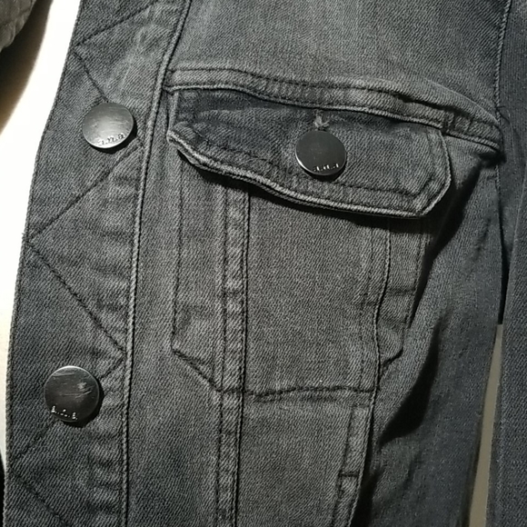 Faded Black Jean Jacket - Picture 7 of 9